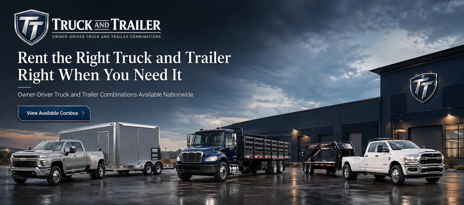 Rent the right truck and trailer